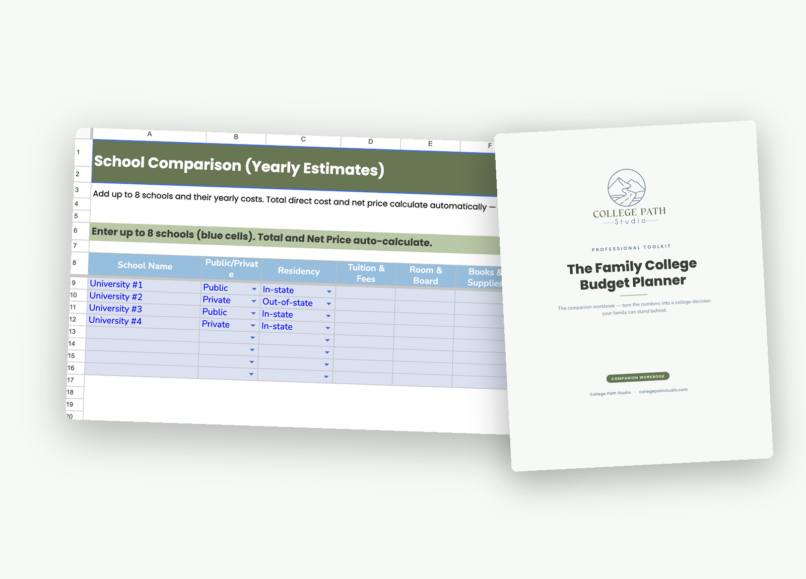 Family College Budget Planner